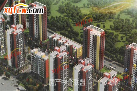 城东阳光花园3室2厅1卫103m2毛坯房
