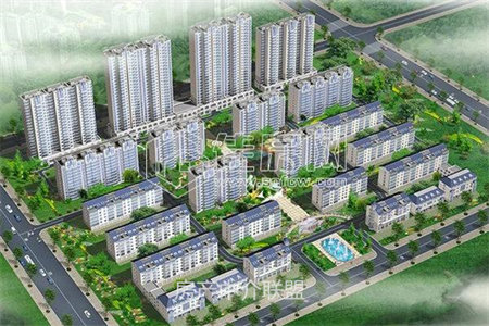龙都低首付10万精装名门世家3室2厅1卫69.9万